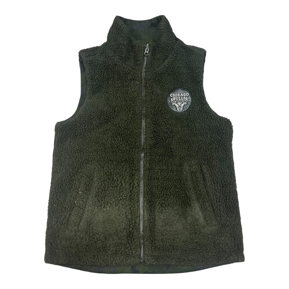 ✨ (바배) NBA 시카고불스 리버시블 카모 베스트 조끼  상품이미지3