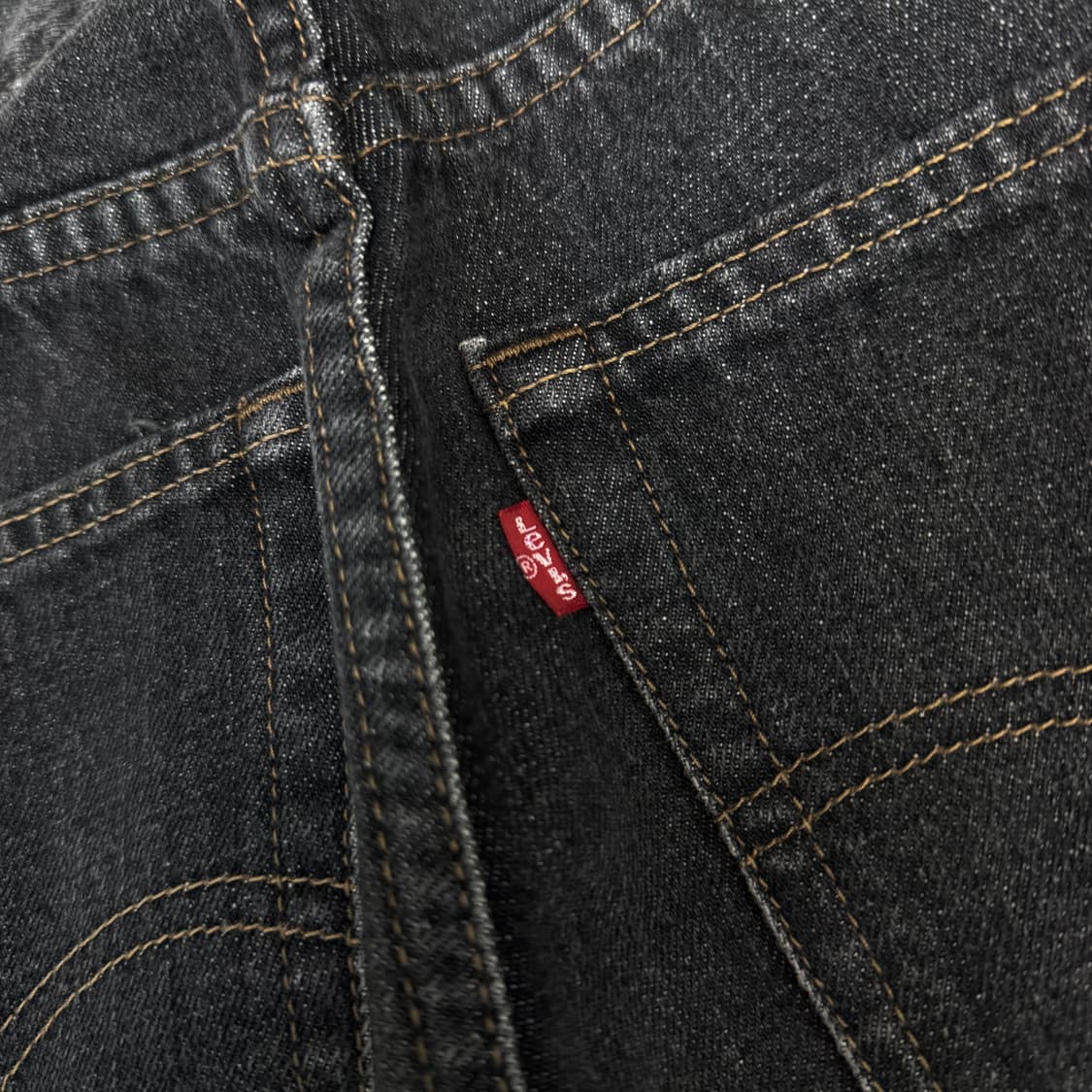 리바이스 제팬 흑청 533 데님팬츠 상품이미지7