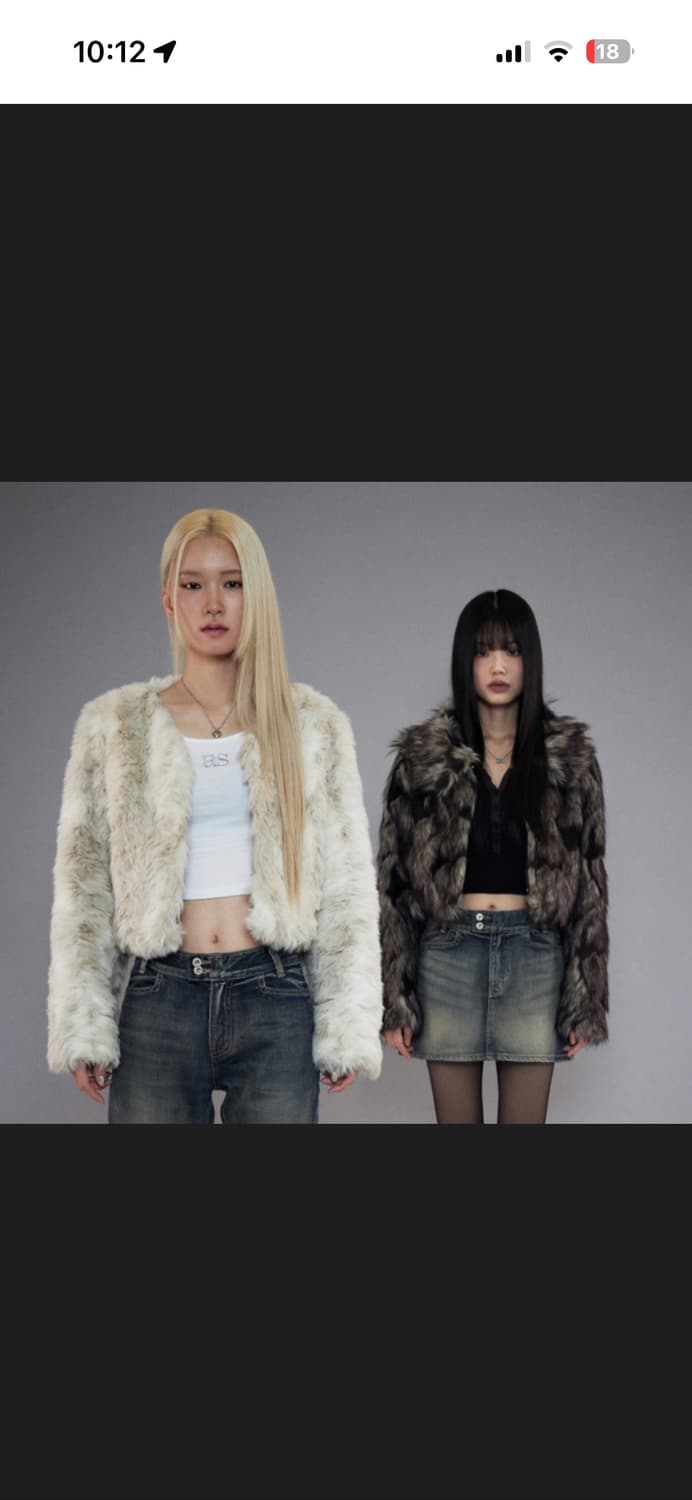 애즈온 퍼자켓 상품이미지3