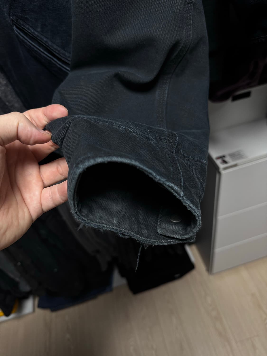 칼하트 디트로이트 J01 50사이즈 블랙 상품이미지2