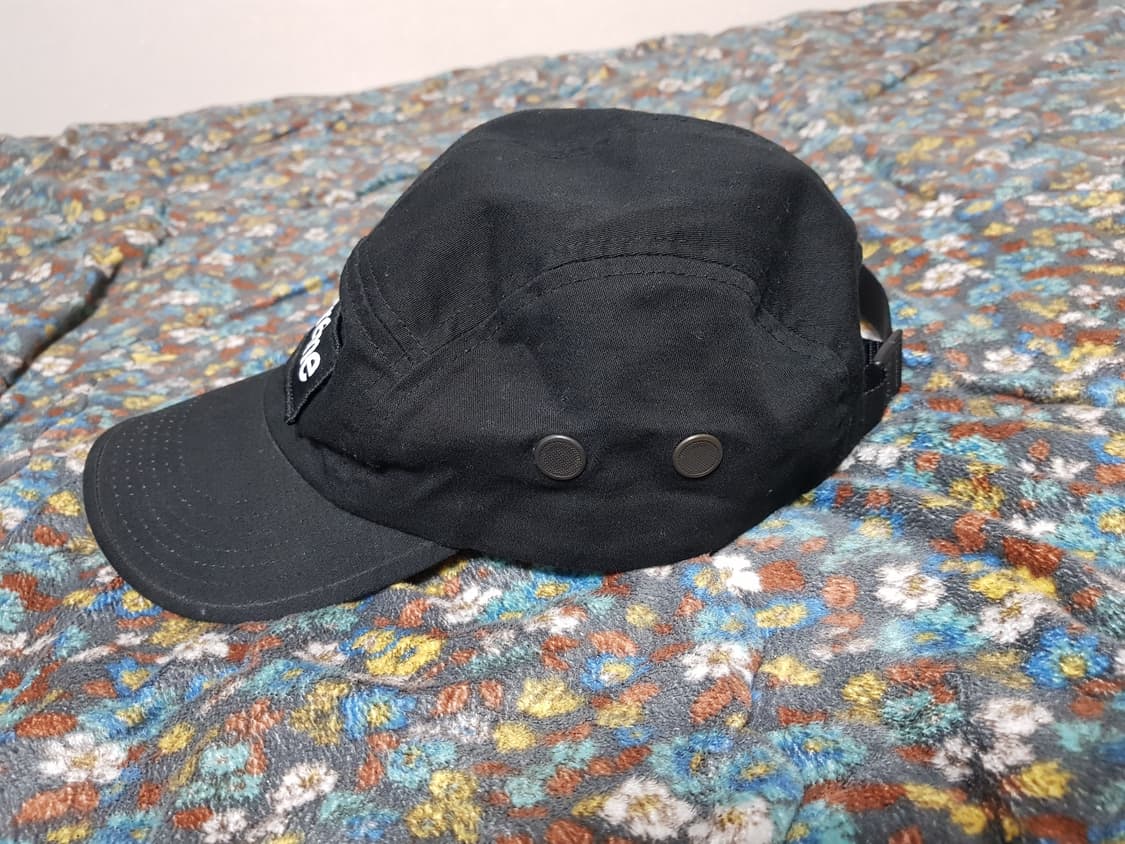 슈프림 밀리터리 캠프캡 모자 볼캡 블랙 22SS 상품이미지2