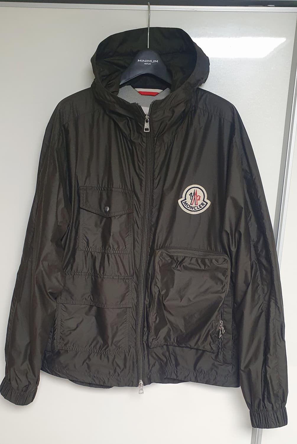 몽클레어x지니어스 빅와펜 바람막이(다크올리브,3) 상품이미지2