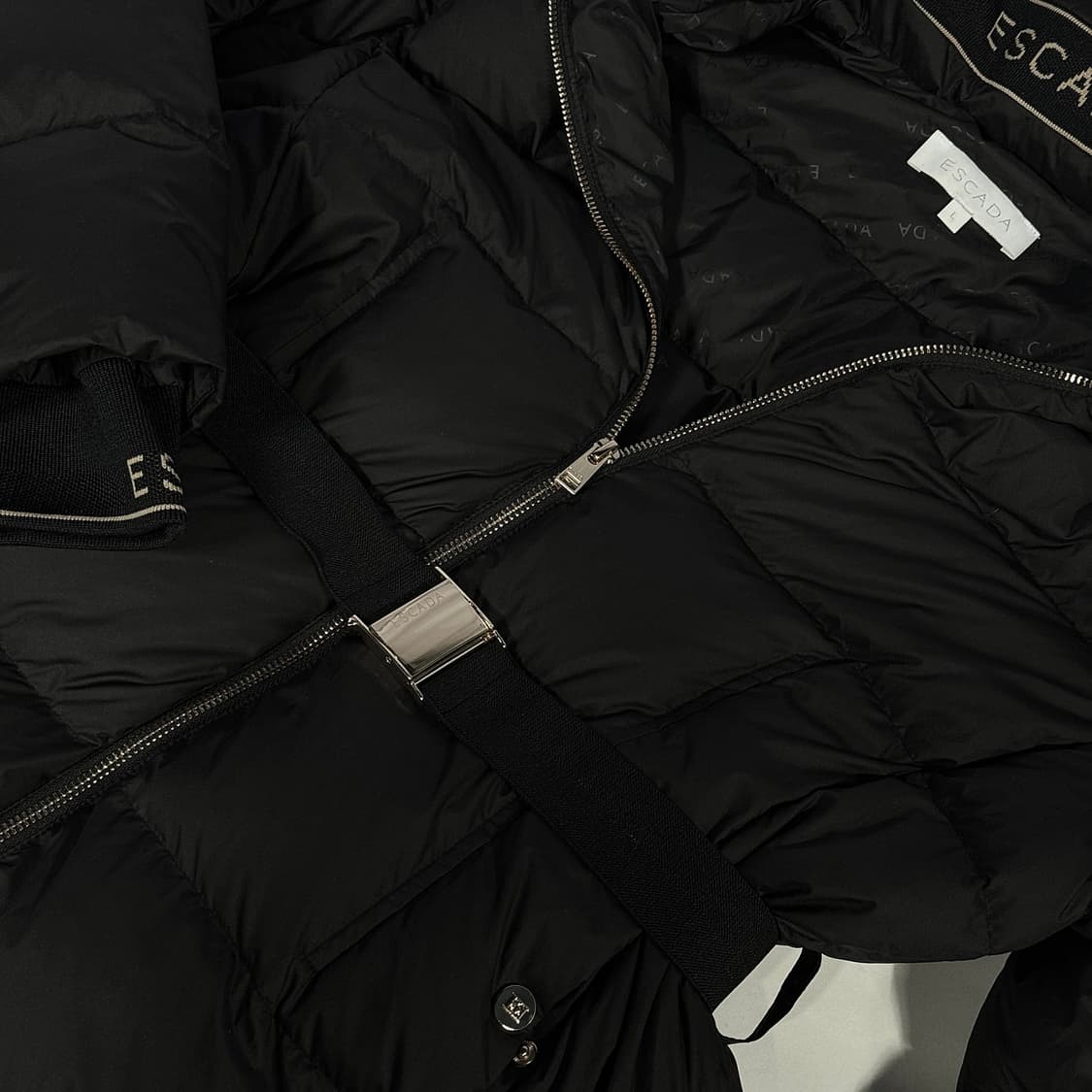 에스까다 24 사가 폭스퍼 롱 다운 패딩 상품이미지6