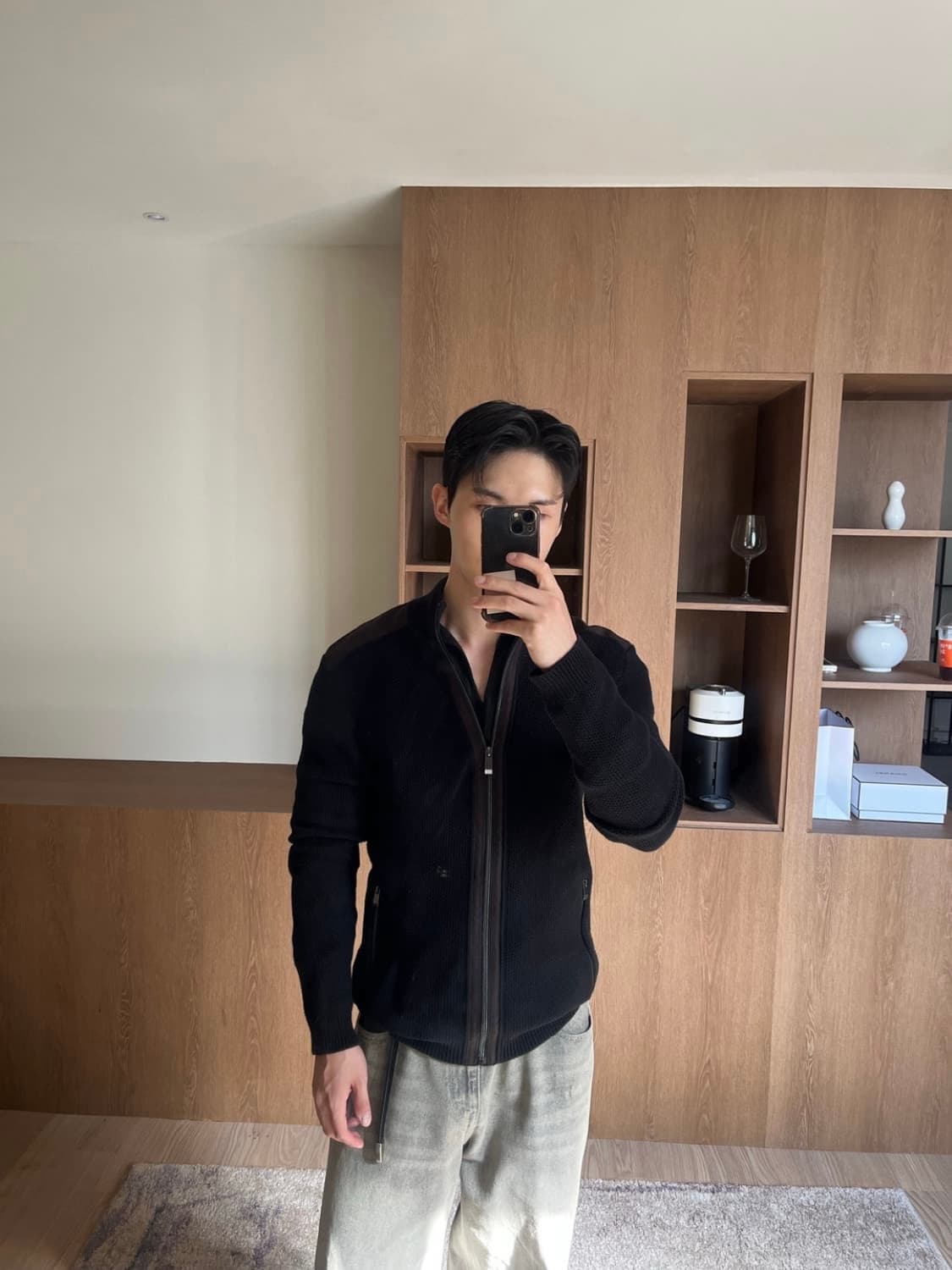 CK 캘빈클라인 니트 집업 상품이미지4