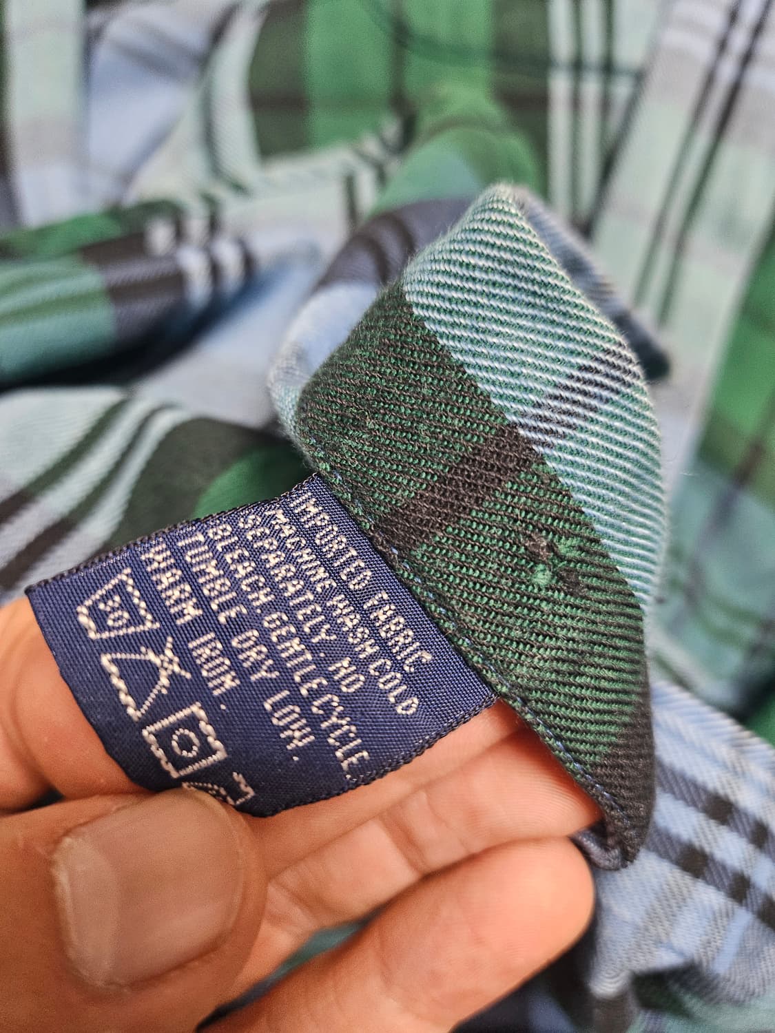 노티카 90s 빈티지 체크 셔츠 L 상품이미지5