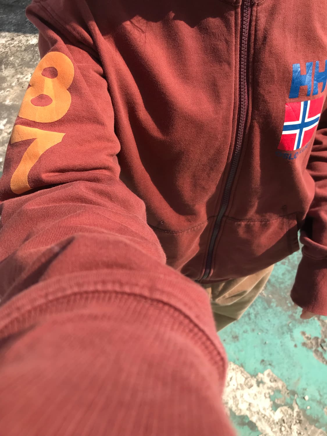 헬리한센 로고 집업 상품이미지5