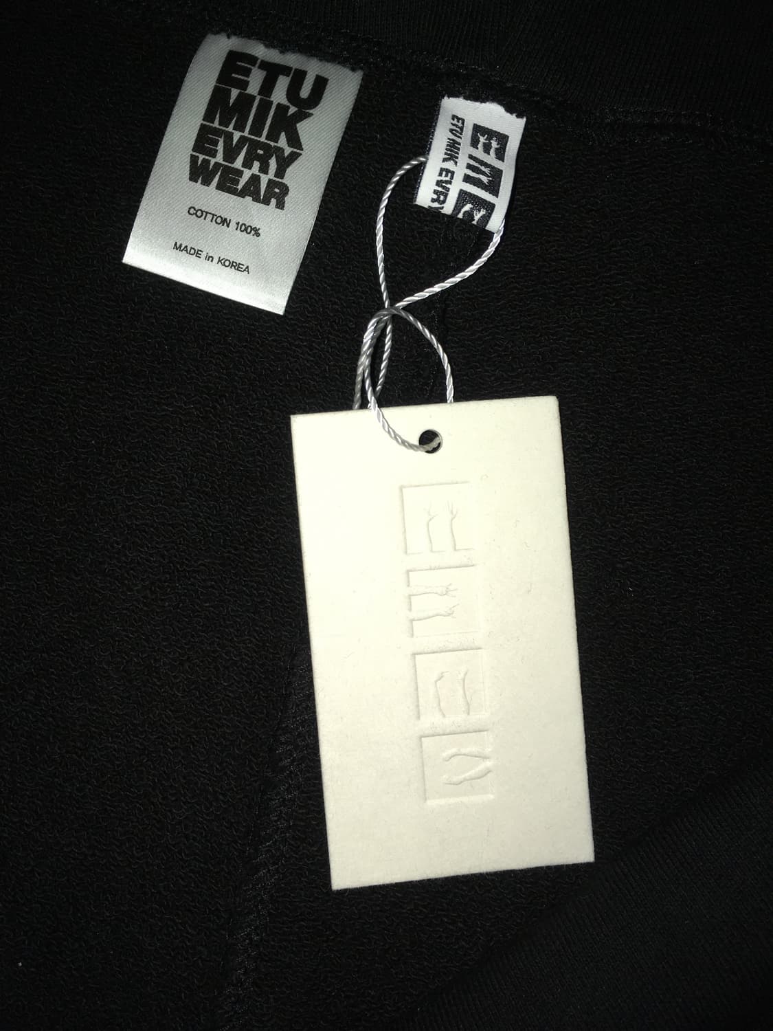 EMEW TATT00 PANTS BLACK 상품이미지5