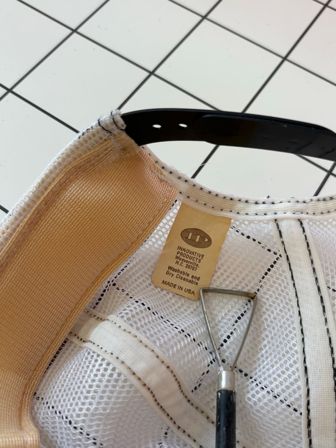 90s Checkboard 트러커캡 / Made in USA 상품이미지4