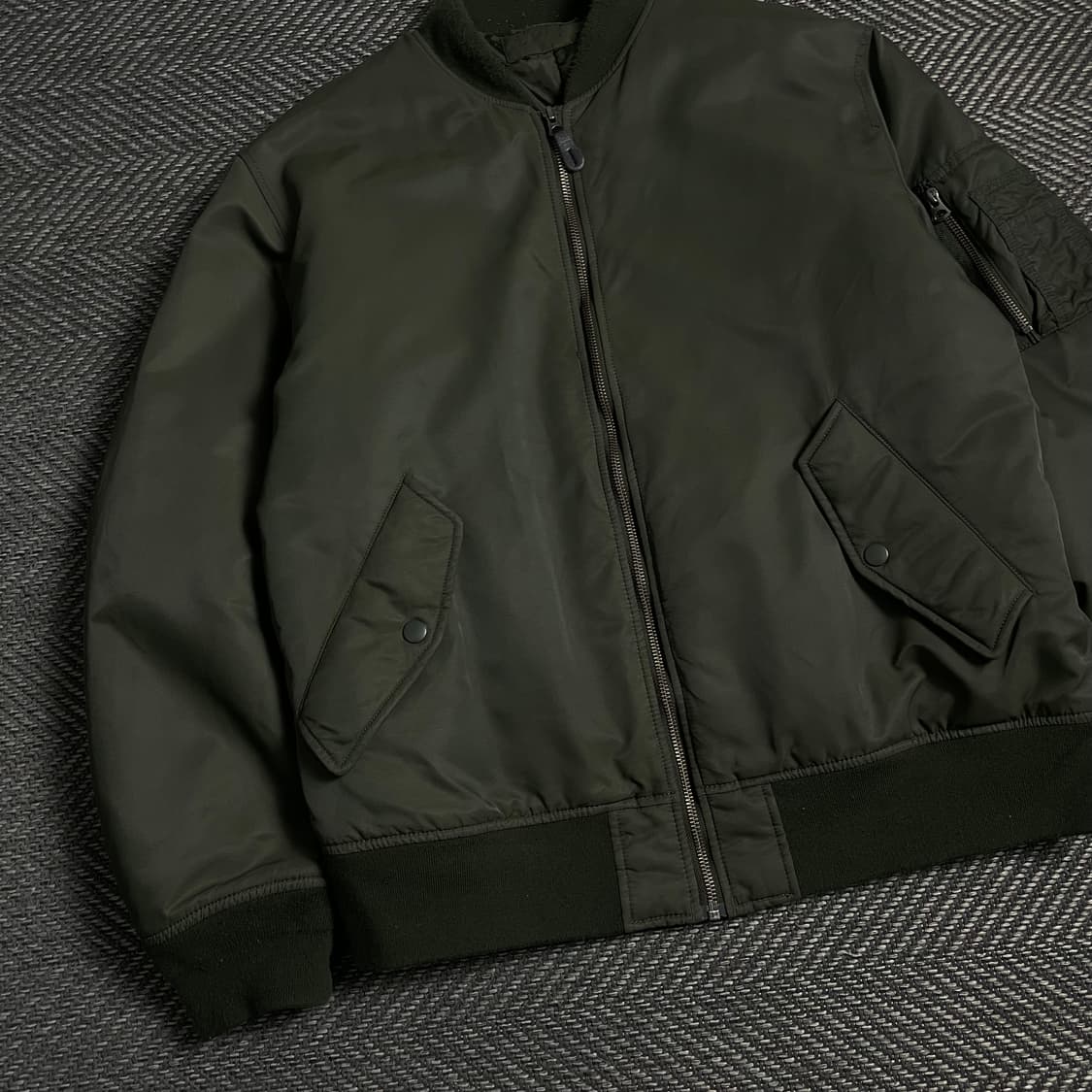 빈티지 MA-1 블루종 박시핏 항공점퍼y 4922 상품이미지3