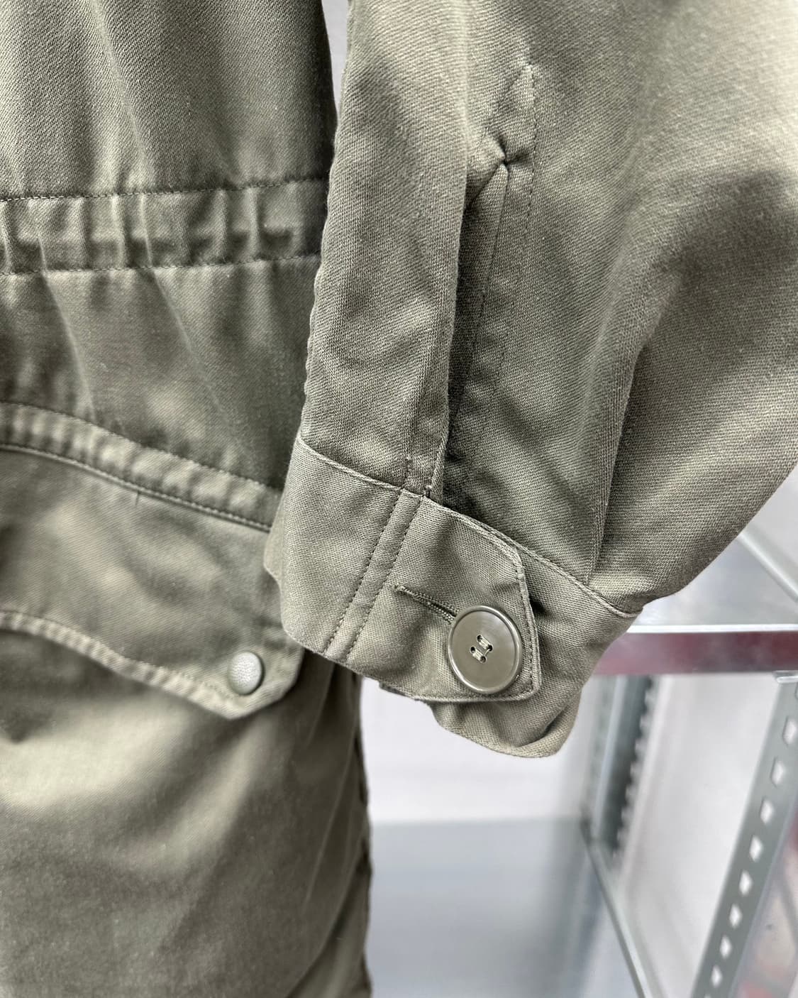 (105~110)80'S 프랑스 후드 야상-M1563 상품이미지5