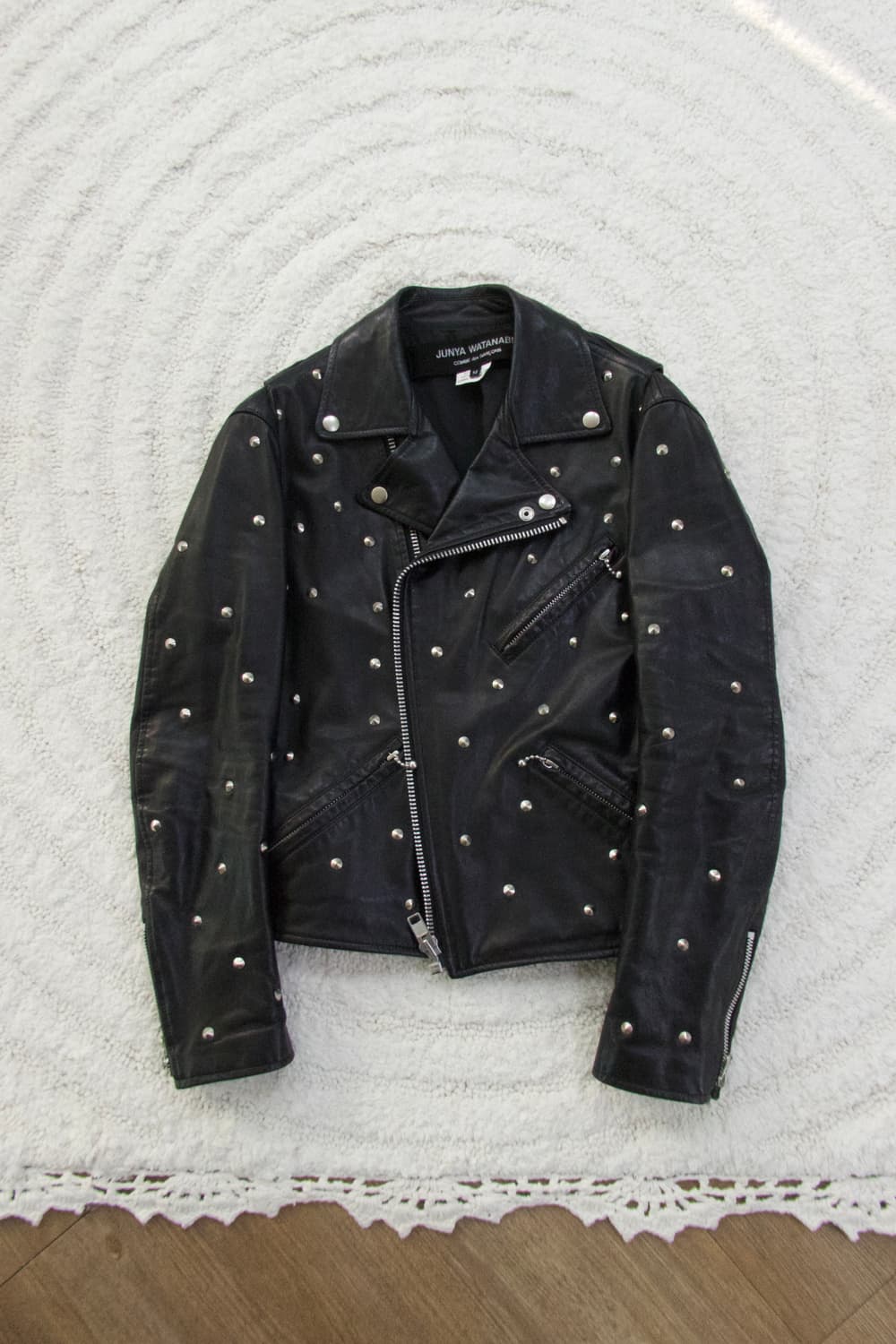 준야와타나베 스터드 가죽자켓 상품이미지4