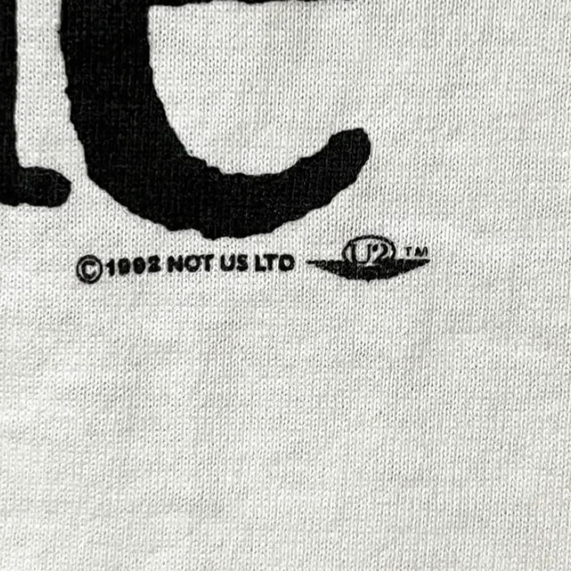 90s u2 유투 빈티지 밴드티 반팔 티셔츠 상품이미지5