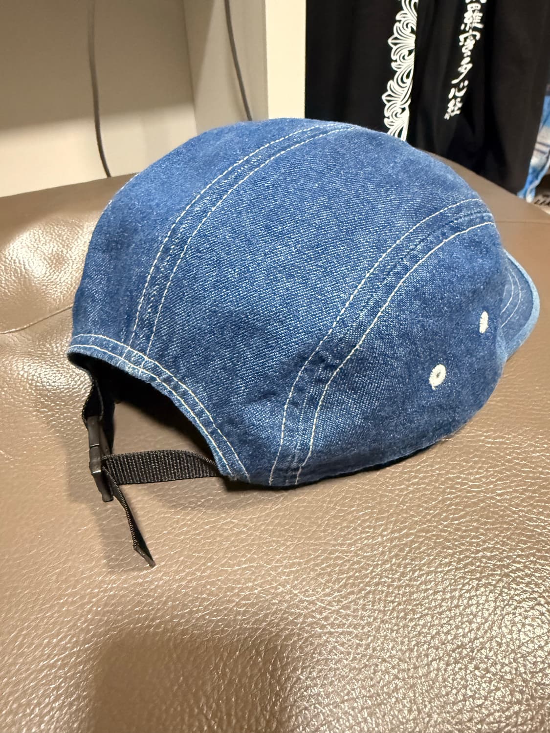 슈프림 데님 중청 캠프캡 상품이미지2