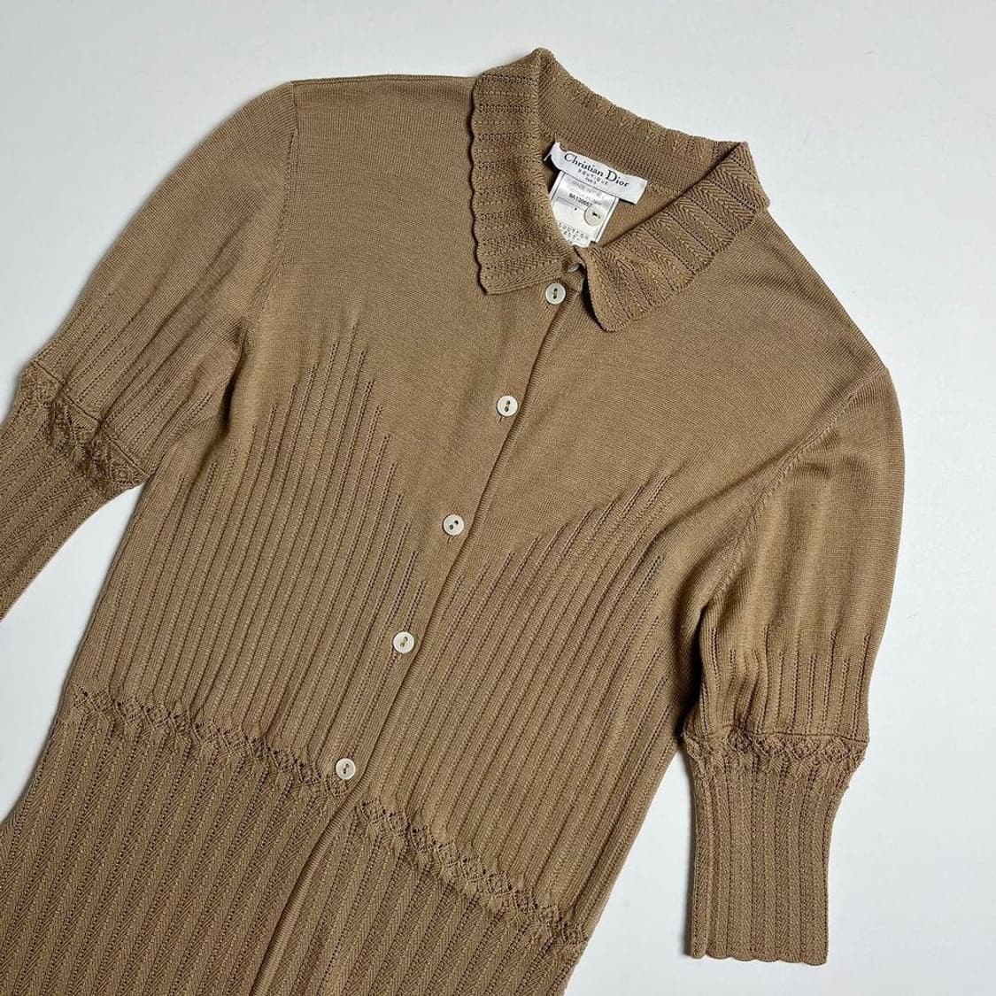 디올 90s OG 츠임 니트 가디건 PR1887 상품이미지2