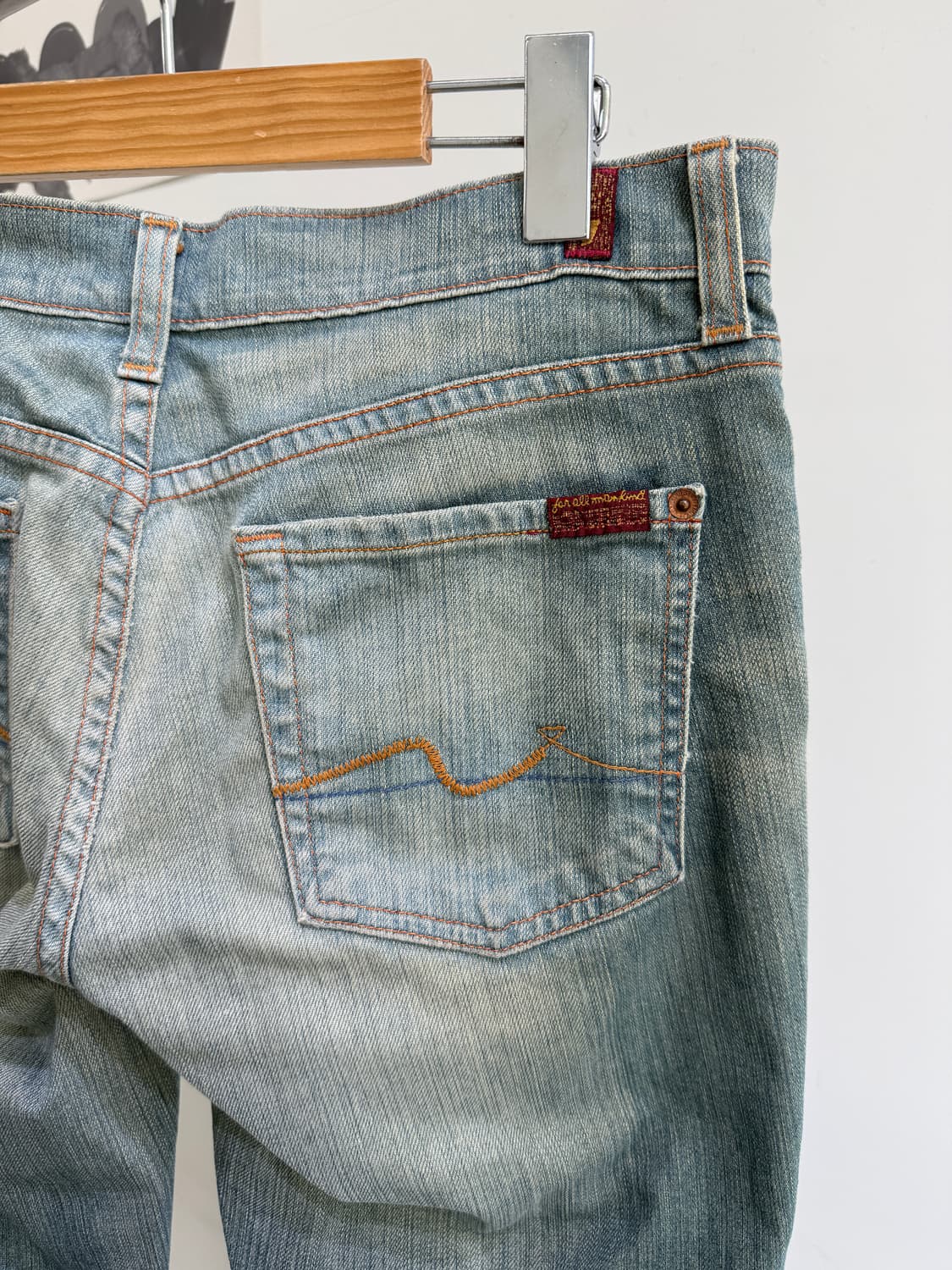 7 FOR ALL MAN KIND (Made in USA) 부츠컷팬츠 상품이미지5