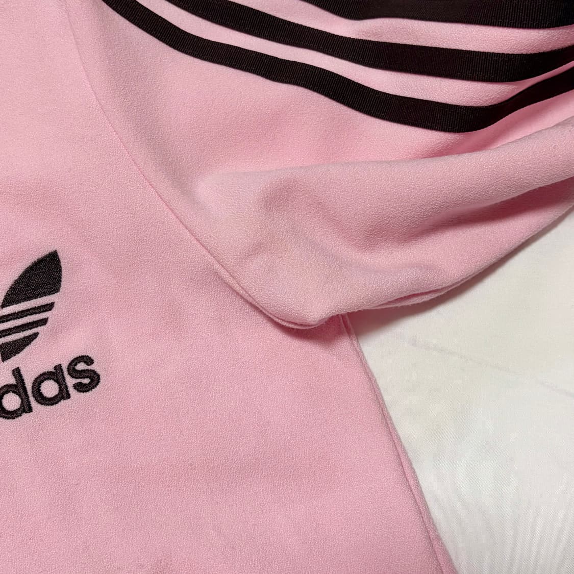 아디다스 베켄바우어 핑크 트랙탑 져지 핑크 브라운 상품이미지6