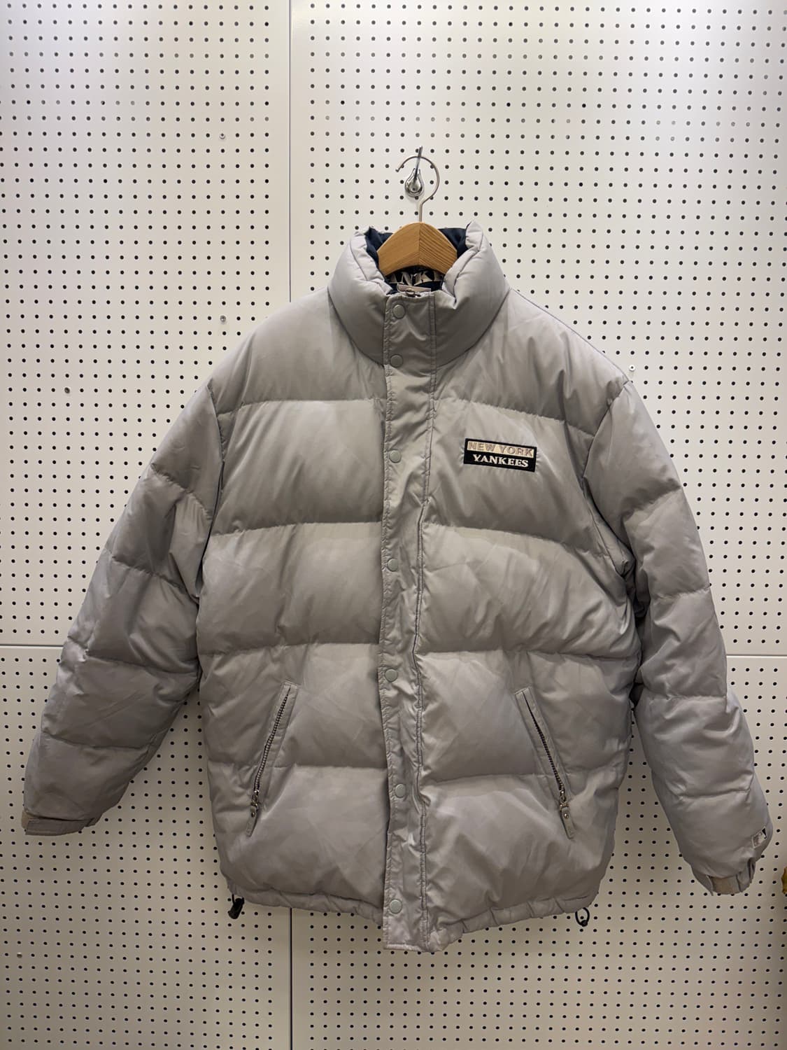 MLB 00s 뉴욕 양키즈 리버시블 덕다운 패딩 U98 상품이미지6