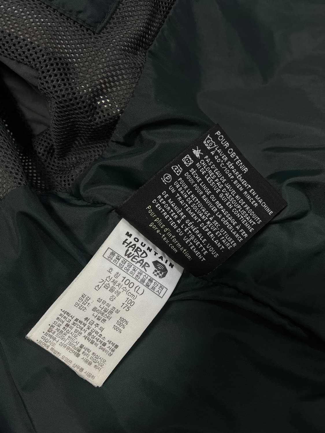 마운틴하드웨어 고어텍스프로쉘자켓 L~XL 상품이미지10
