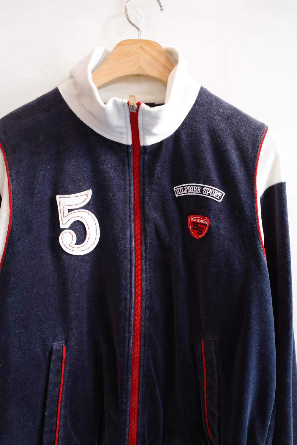 TOMMY HILFIGER 타미 힐피거 벨벳 져지 상품이미지2