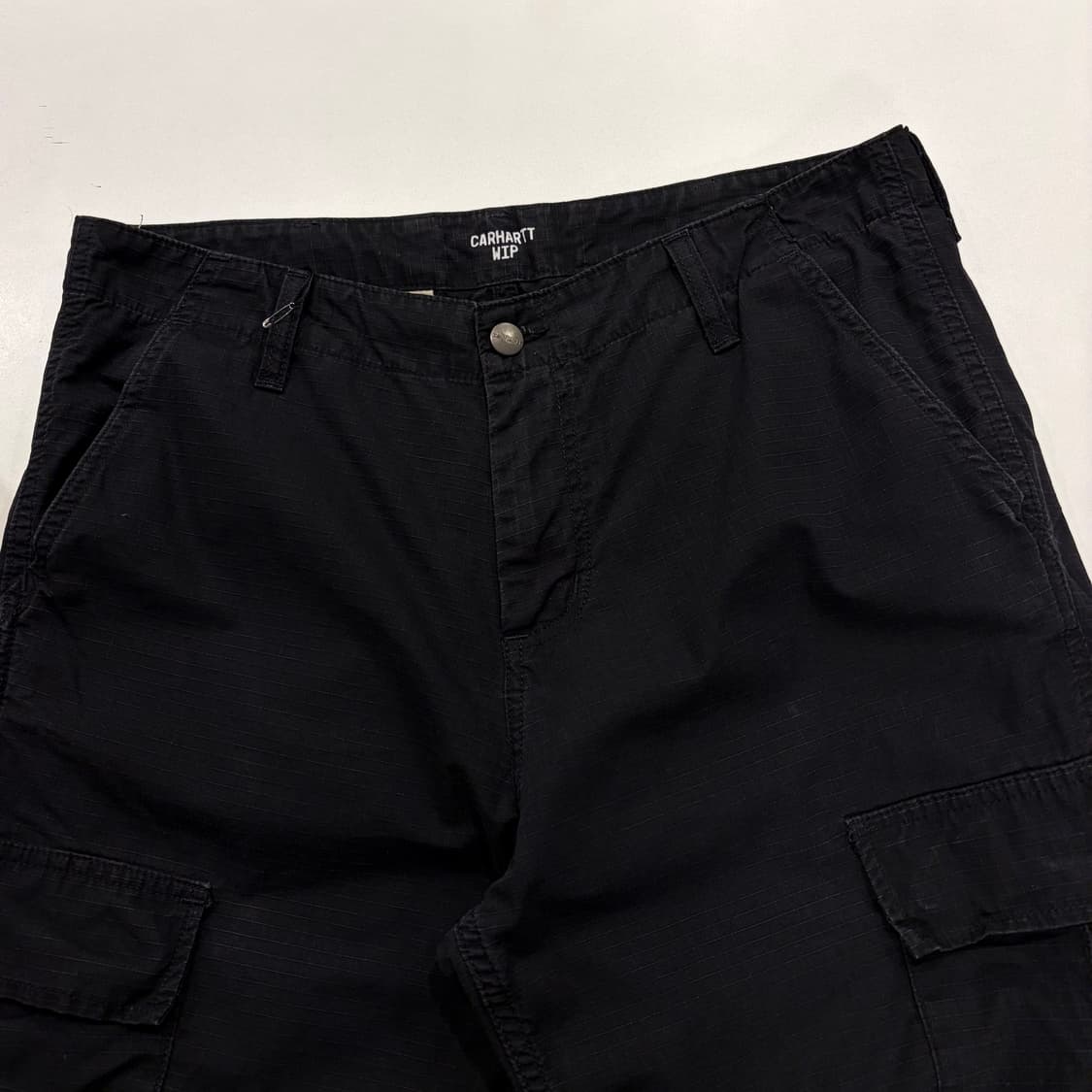 [32] 칼하트 레귤러핏 블랙 카고 바지 팬츠 B754 상품이미지3