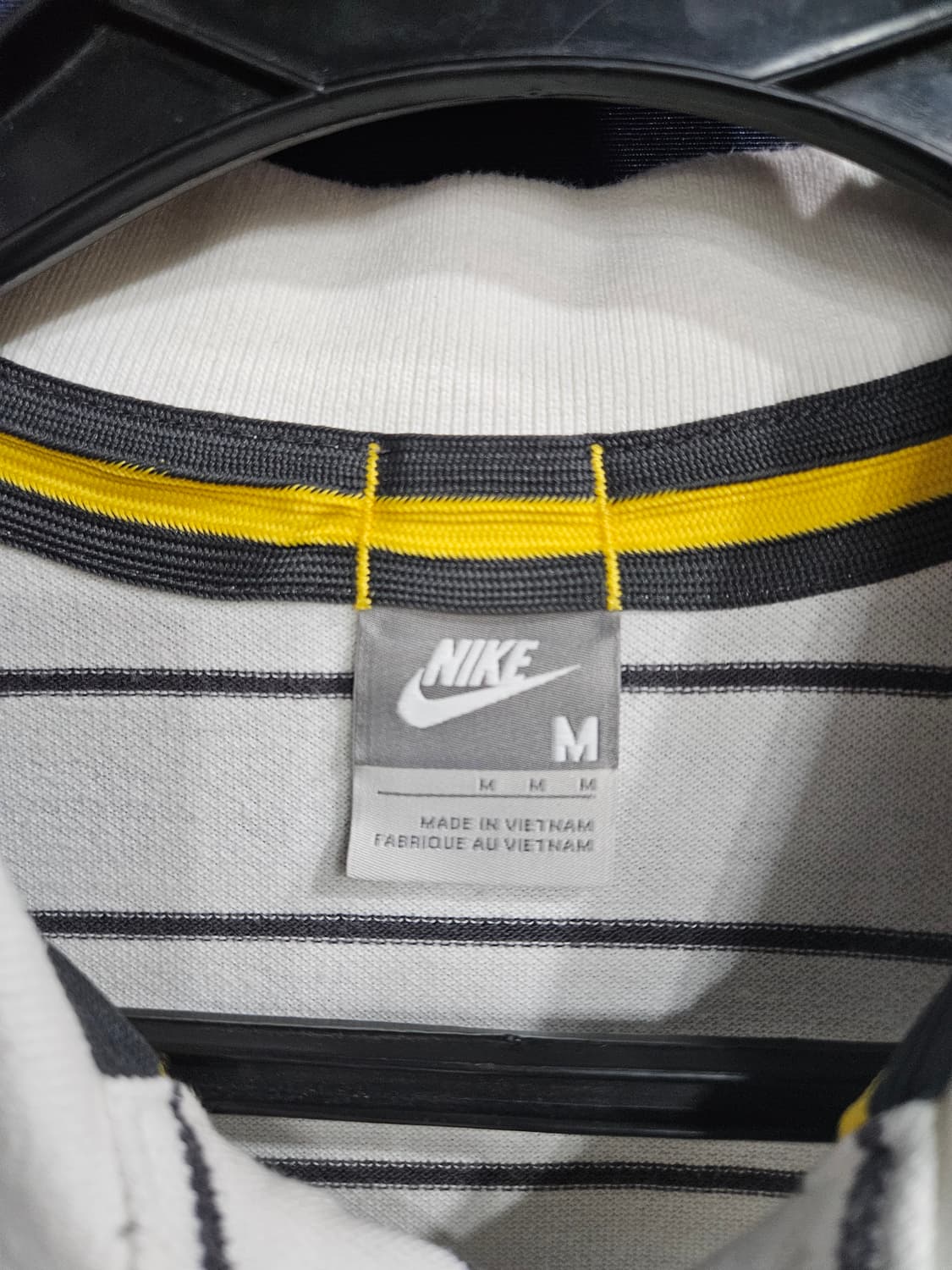 나이키 자수 스트라이프 줄무늬 남성 슬림핏 95 카라반팔티  상품이미지3