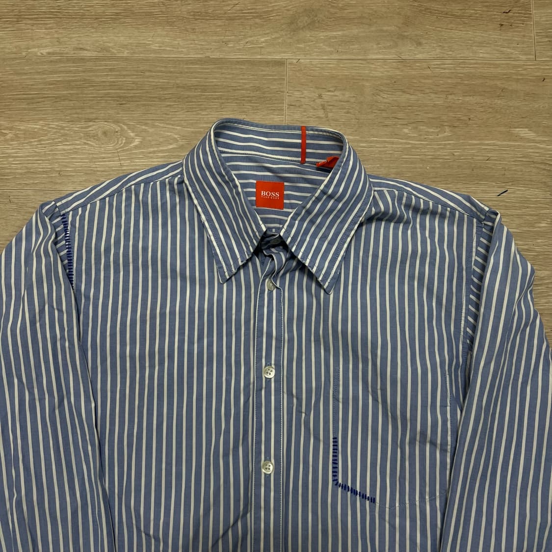 휴고보스 스트라이프 셔츠 상품이미지2