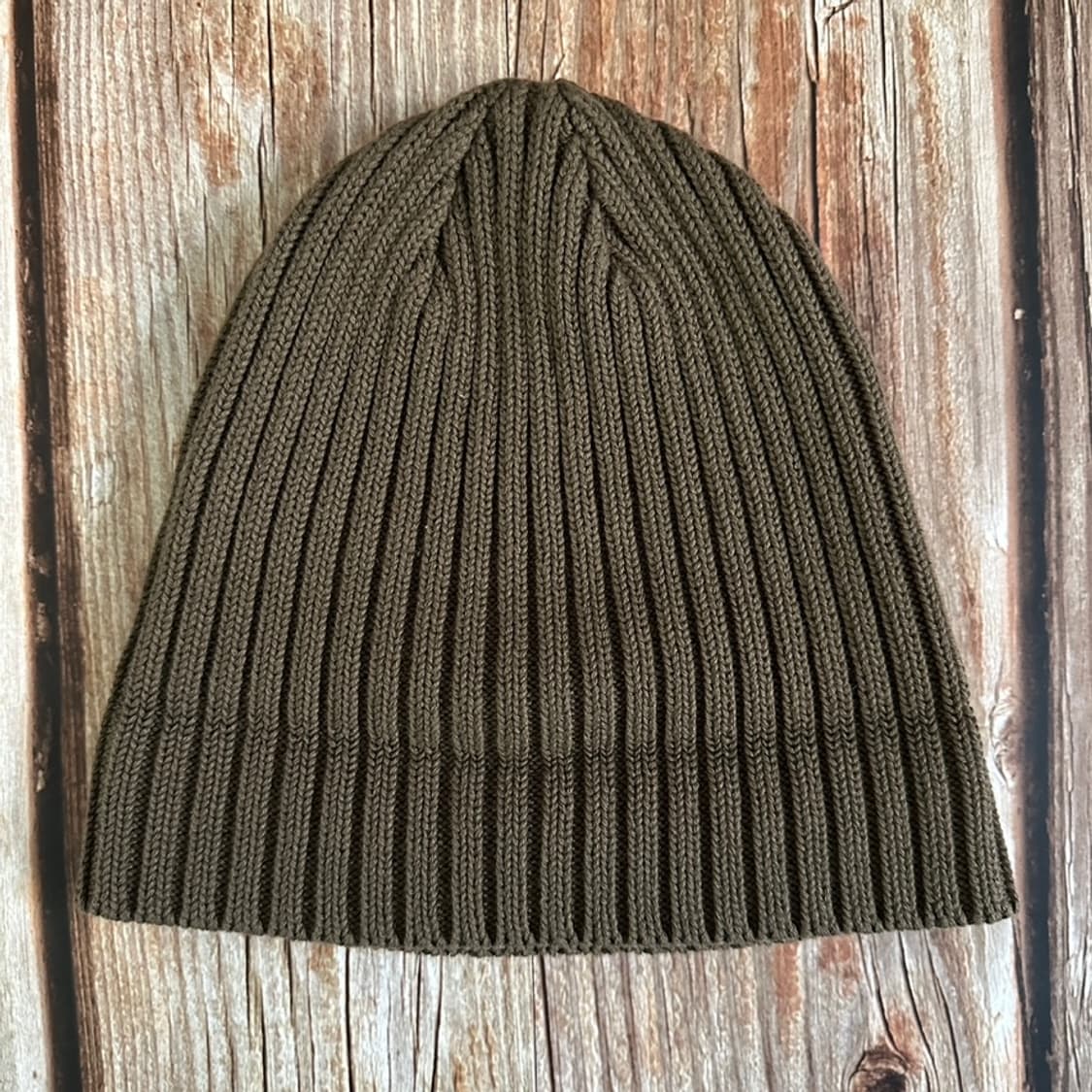 키지마타카유키 코튼 골지 비니 올리브 색상 상품이미지7