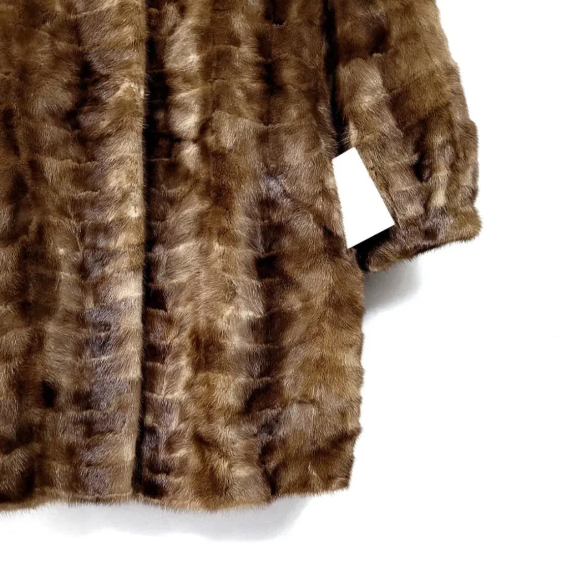 마레몬테 브라운 밍크 코트 상품이미지4