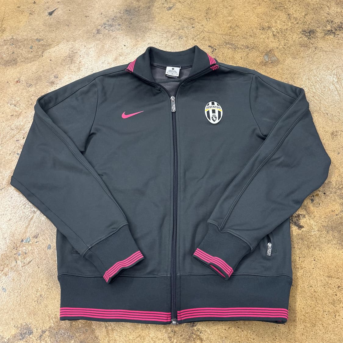 나이키 유벤투스 회핑 그레이 핑크 져지 트랙탑 상품이미지2