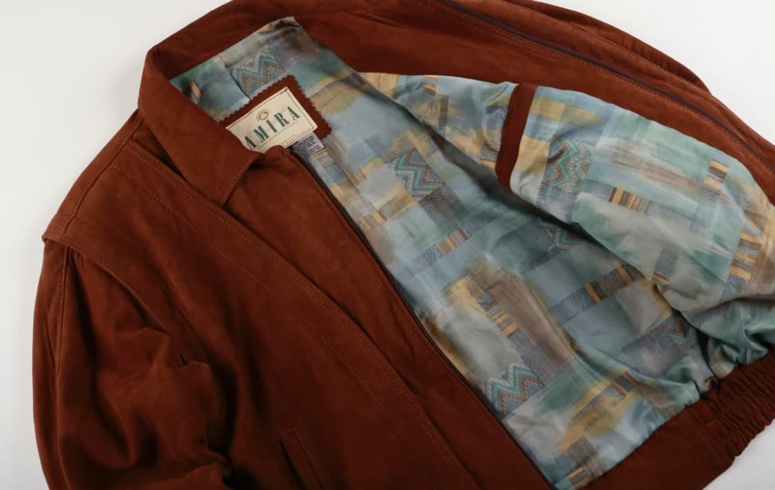 Amira 양가죽 스웨이드 자켓 상품이미지5