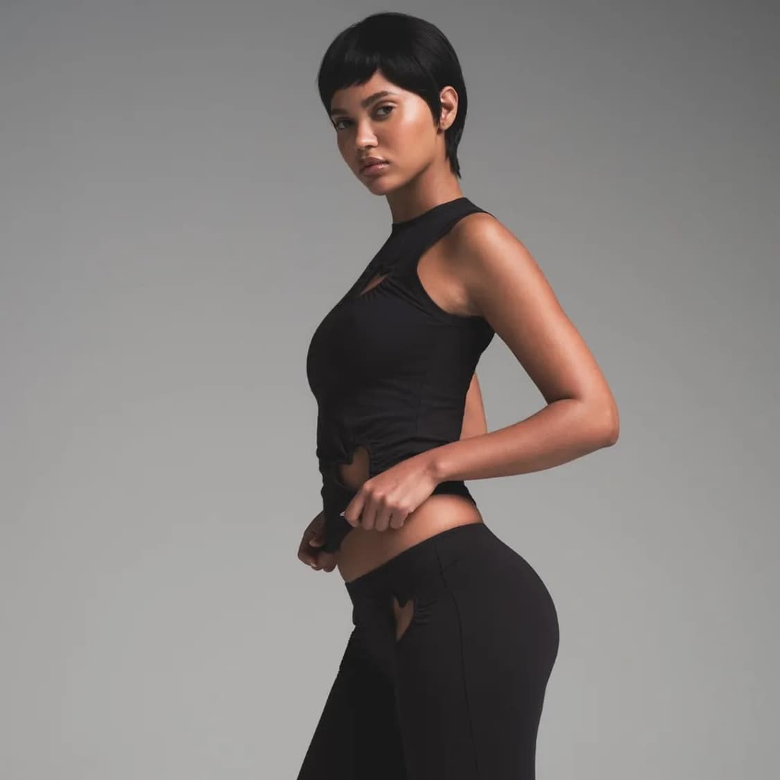 SKIMS COTTON JERSEY HEART TANK 상품이미지3