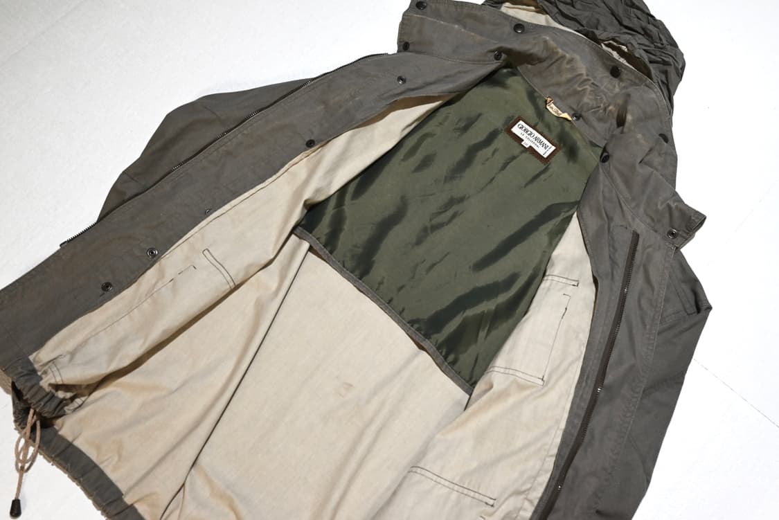 Giorgio Armani 90s coated millitary park 상품이미지3