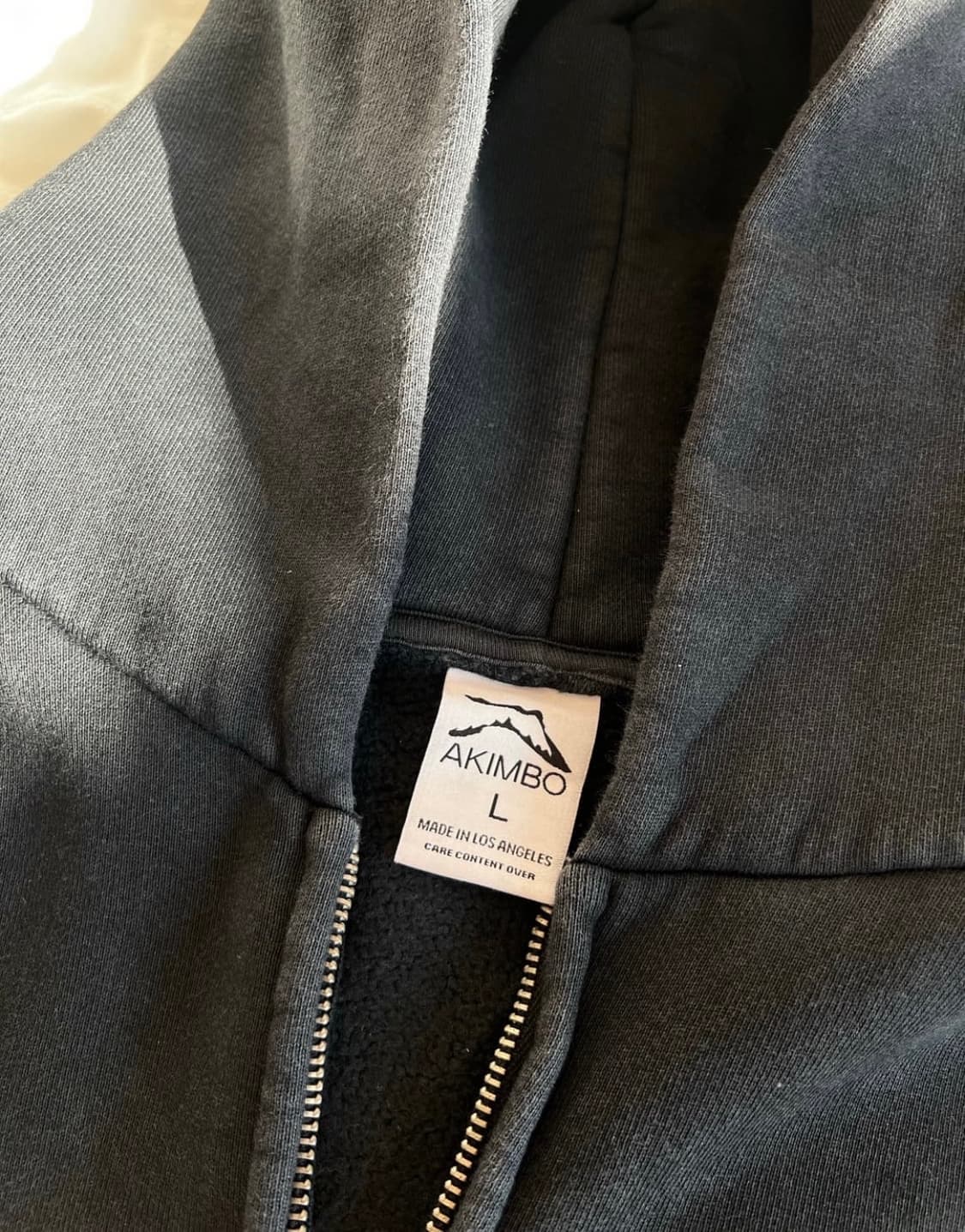 akimbo club / NY hoodie / L 상품이미지3