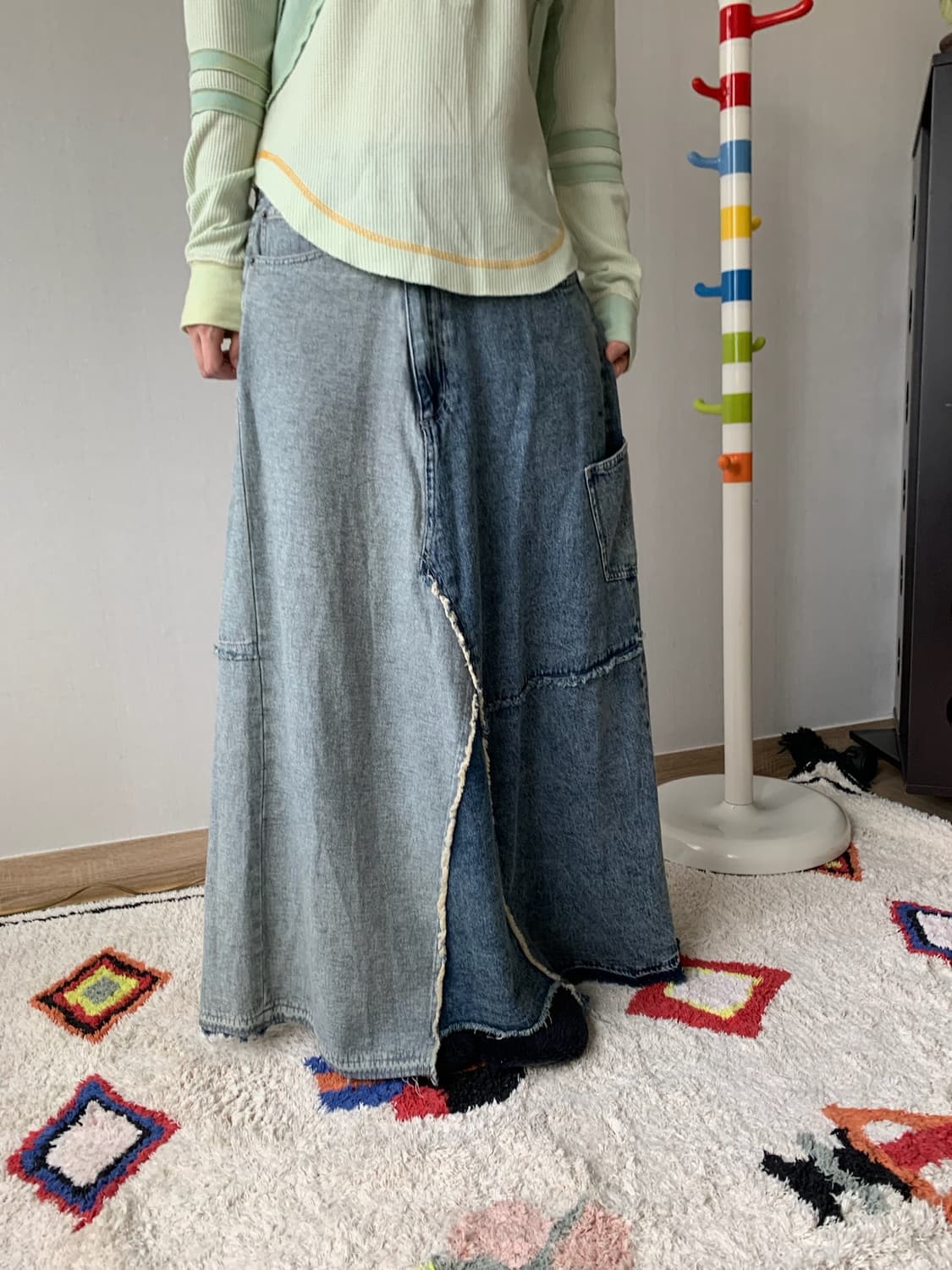 Niko and .. denim re-work skirt 상품이미지2