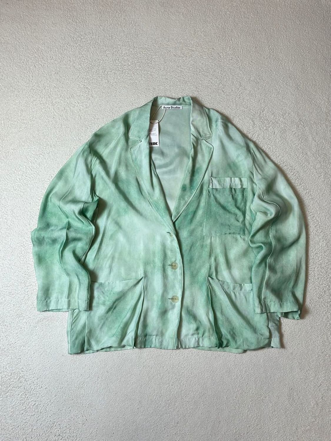 아크네스튜디오 나염 실키 루즈핏 블레이저 자켓 PN7555 상품이미지1