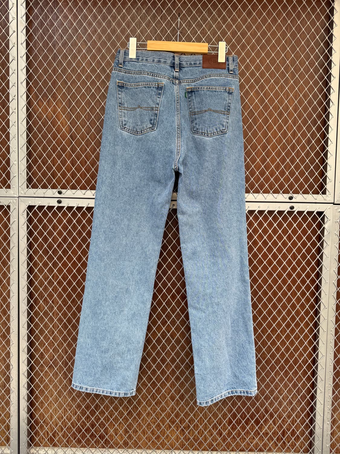 시엔느 스트레이트 일자 sienne 로고 청바지 데님 팬츠 M 상품이미지5