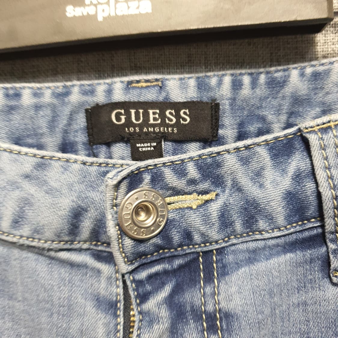 게스 청바지 연청 데님 팬츠  상품이미지4