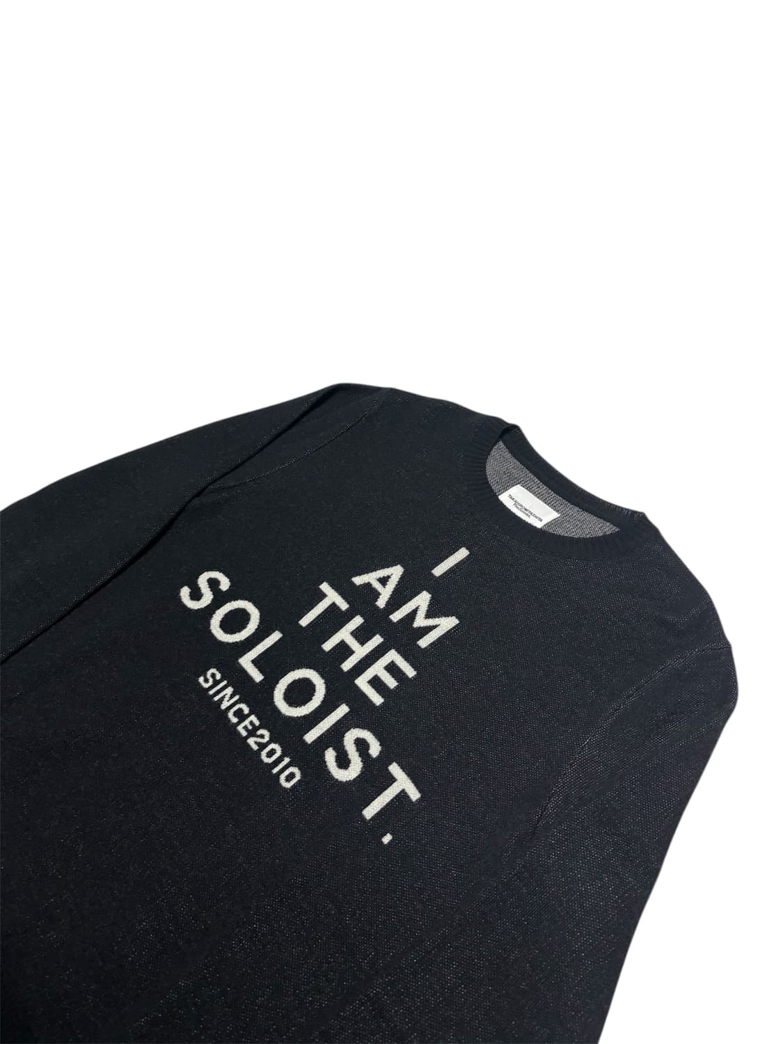 타카히로미야시타 더 솔로이스트 19aw 로고 니트 46사이즈 상품이미지3