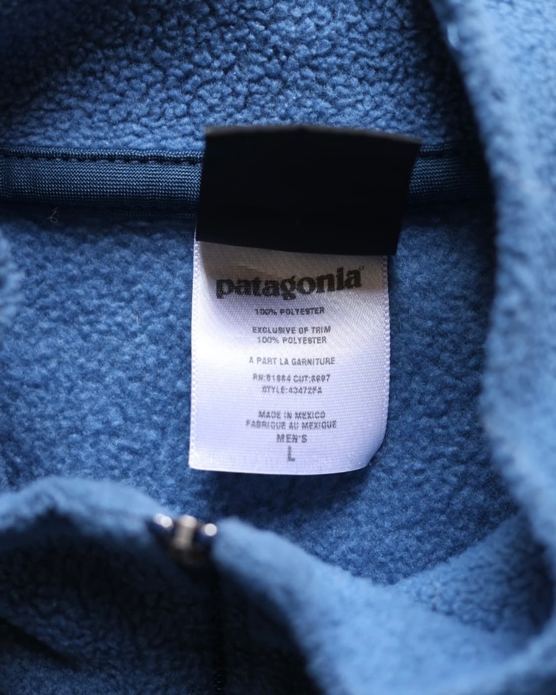 파타고니아 90s capilene 집업 플리스 상품이미지3