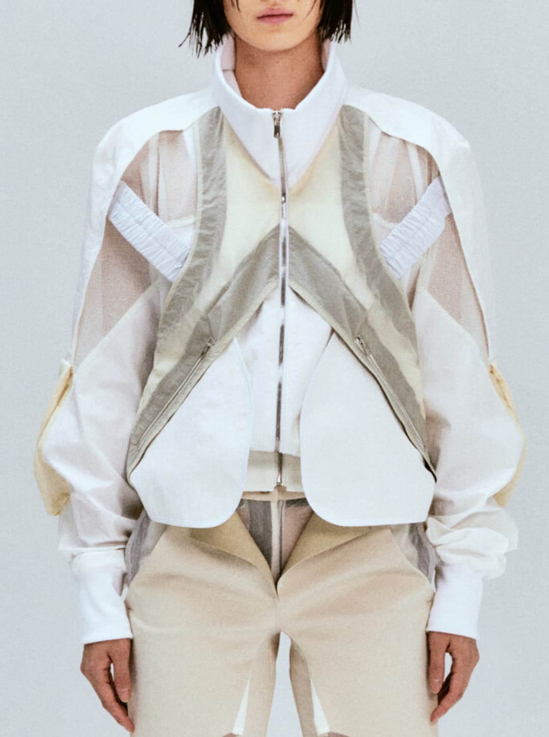 23SS카르넷 아카이브 매스 봄버 자켓 M 상품이미지1