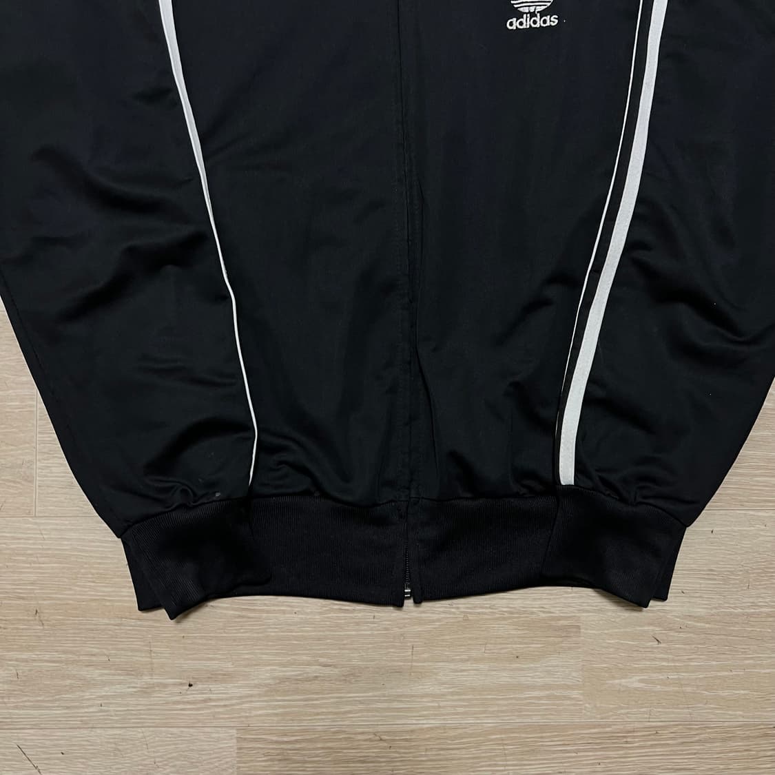 아디다스 여성 트레포일 사이드라인 져지 트랙탑 자켓 [블랙] M/95 상품이미지3