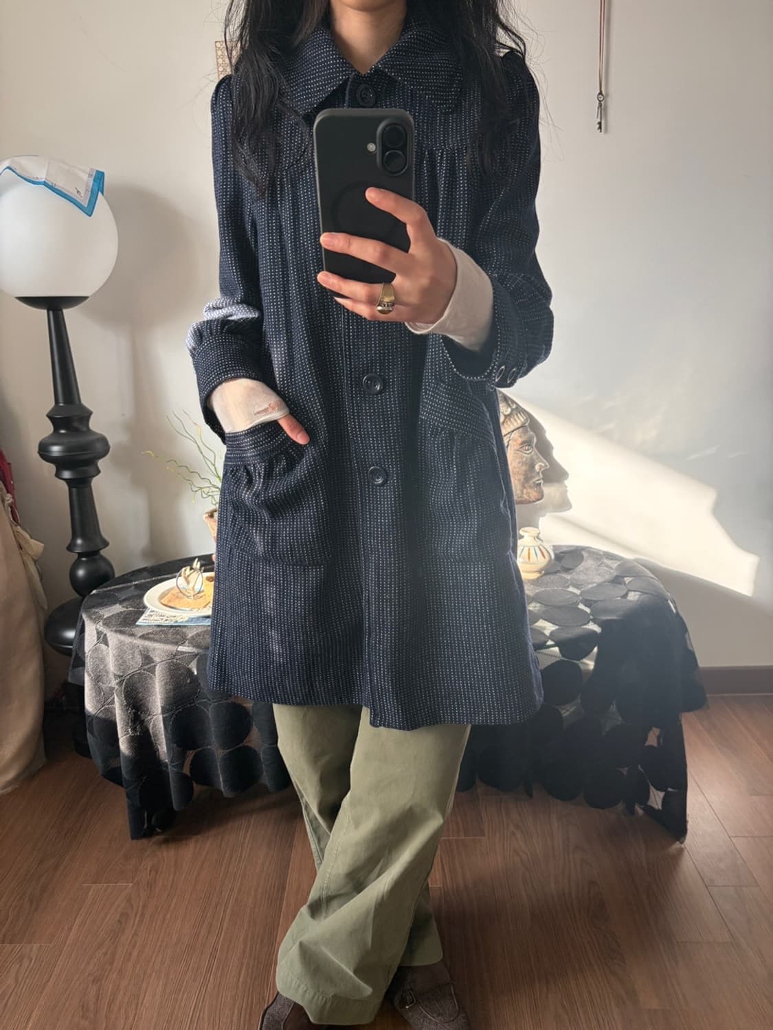 wool blended coat 상품이미지4