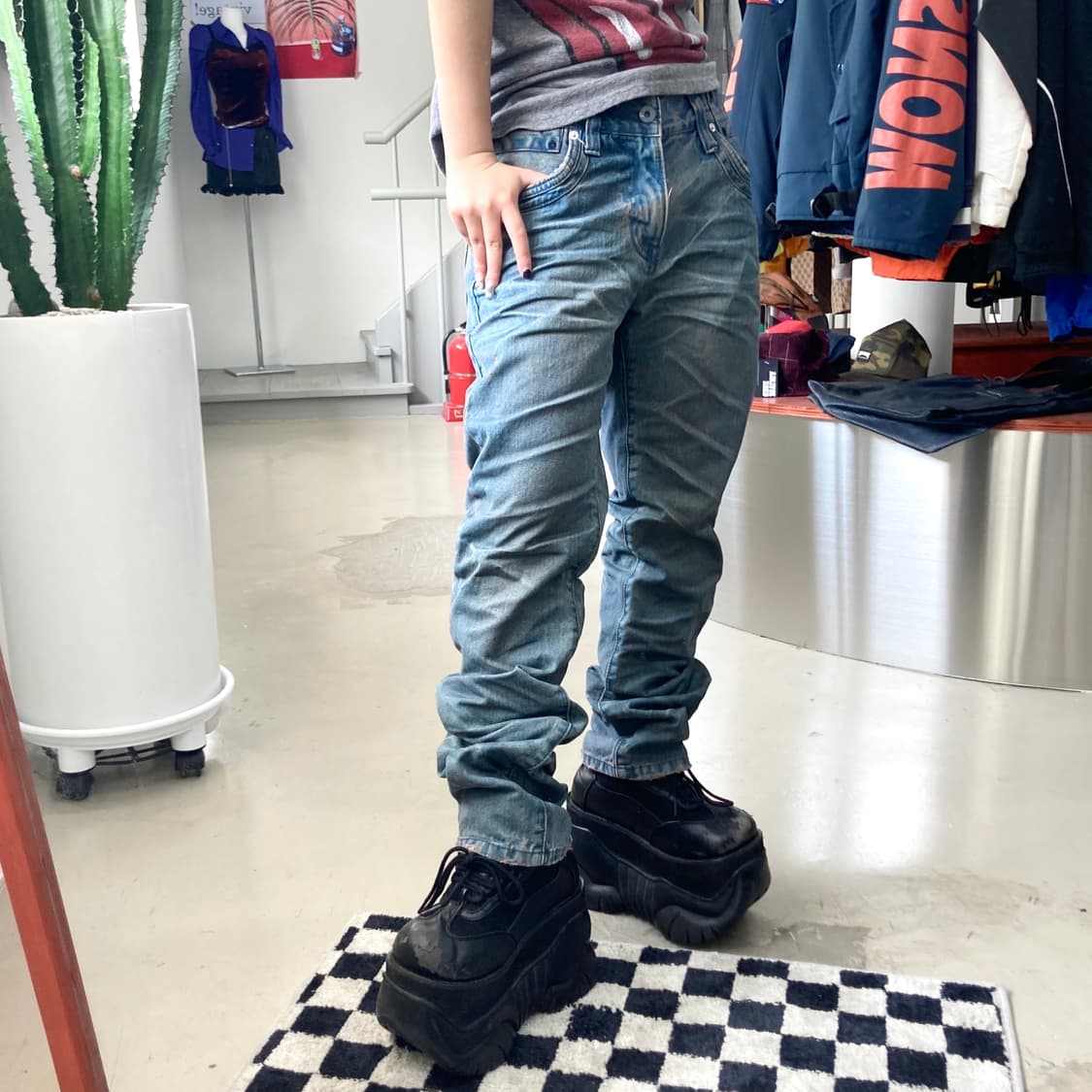 코스튬 x 언더커버 Ripped Denim Jeans 상품이미지2