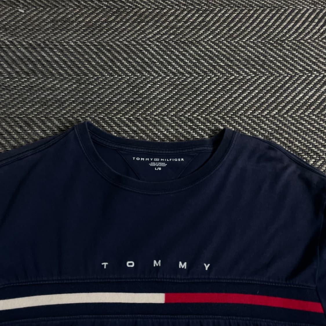 타미힐피거 빅로고 올드스쿨 반팔 티셔츠y 3210 상품이미지4