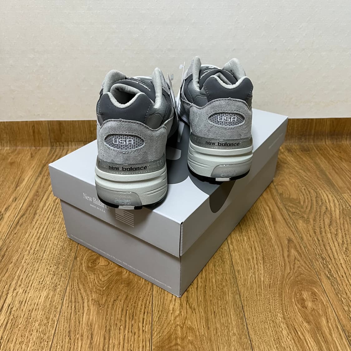 새상품 뉴발란스 992 그레이 265사이즈 Made in USA  상품이미지4