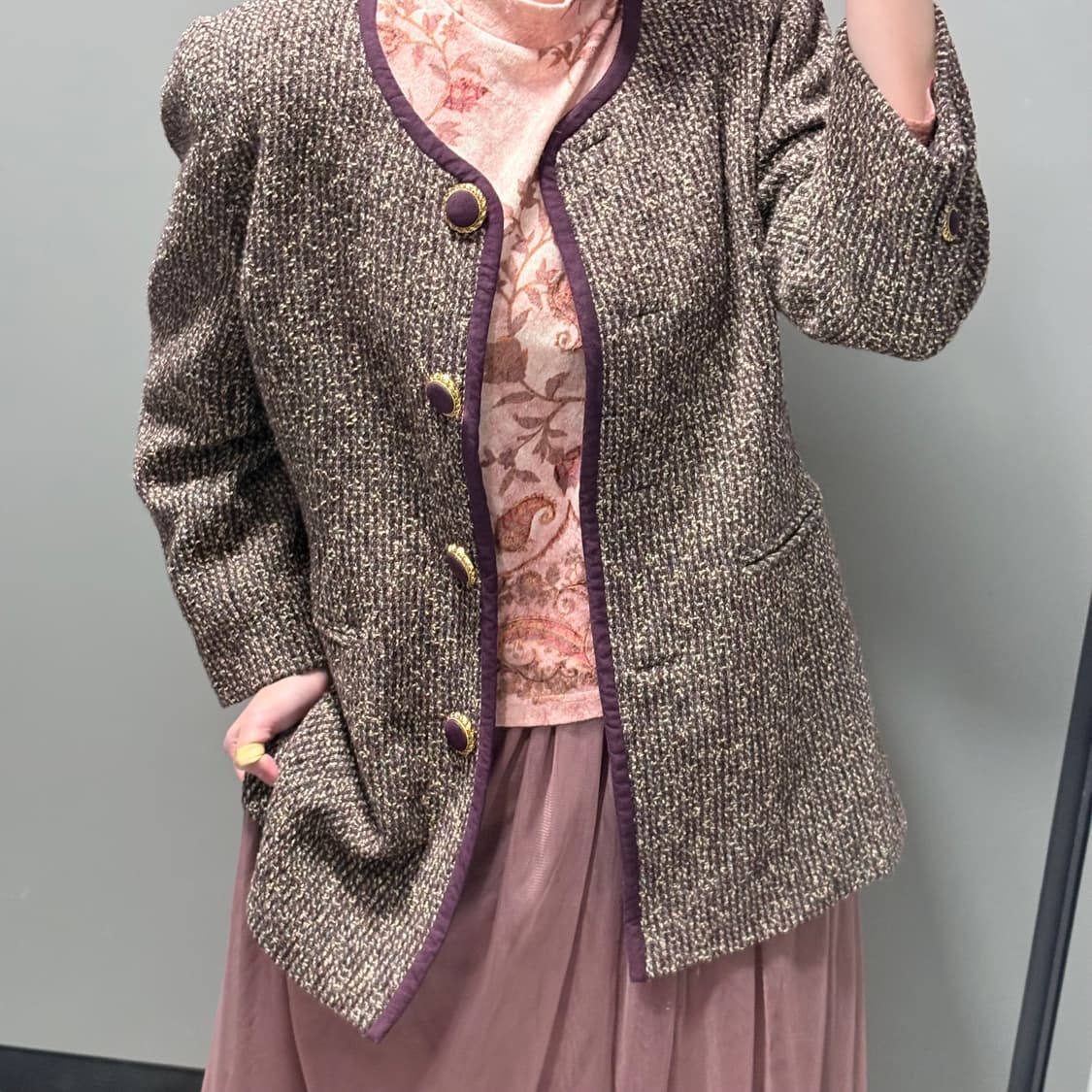 톤온톤 빈티지 퍼플 세트 상품이미지4