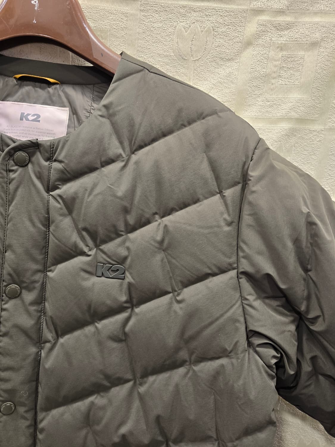 거의새거) K2 실크스타 퀼팅 구스다운 경량패딩105~110 상품이미지4