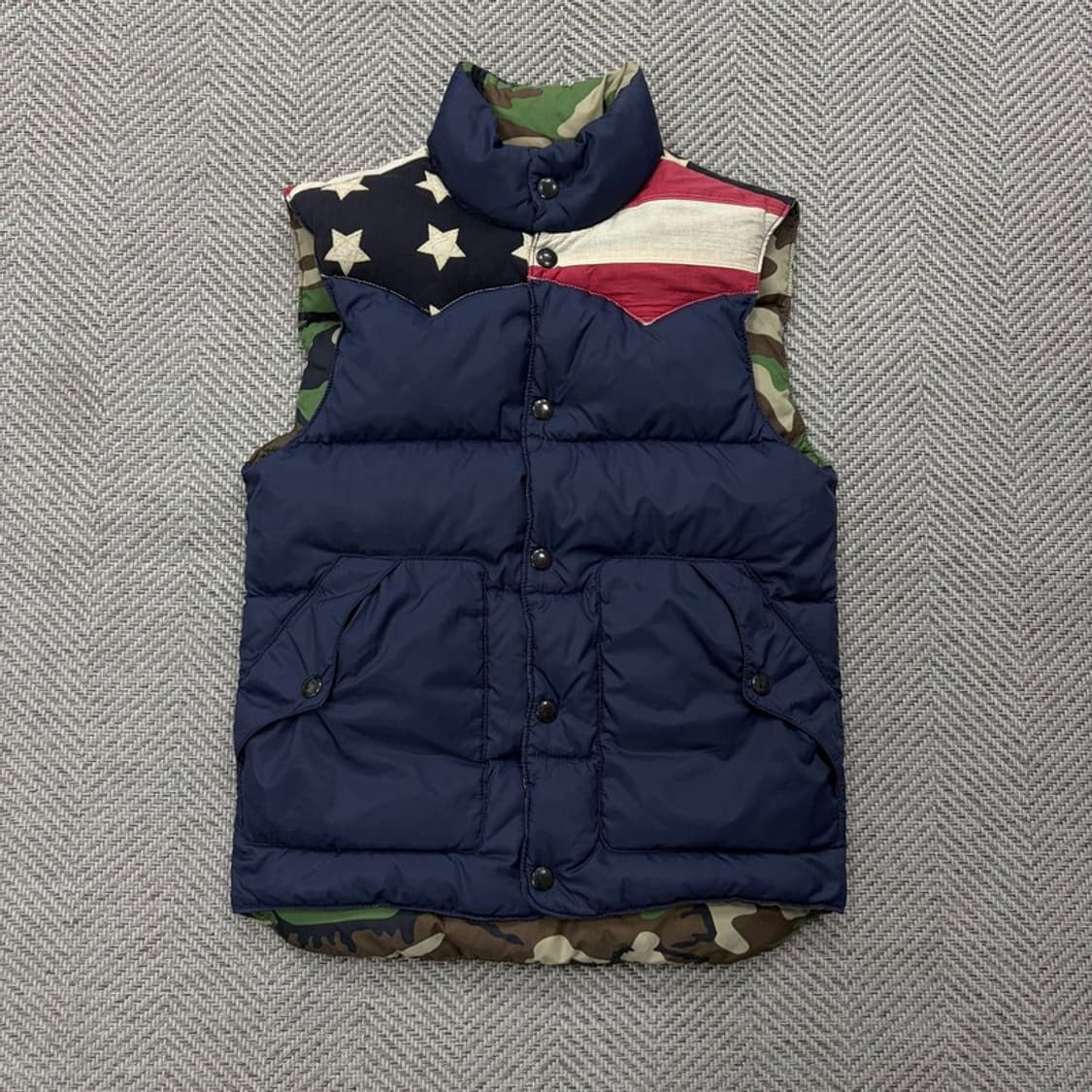 데님앤서플라이랄프로렌 리버시블 패딩 베스트 v2578 상품이미지1