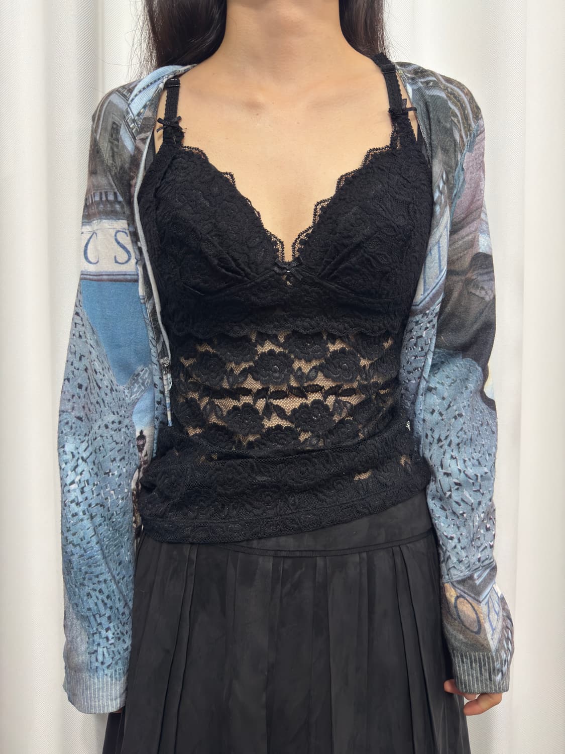 lace sleeveless 상품이미지1