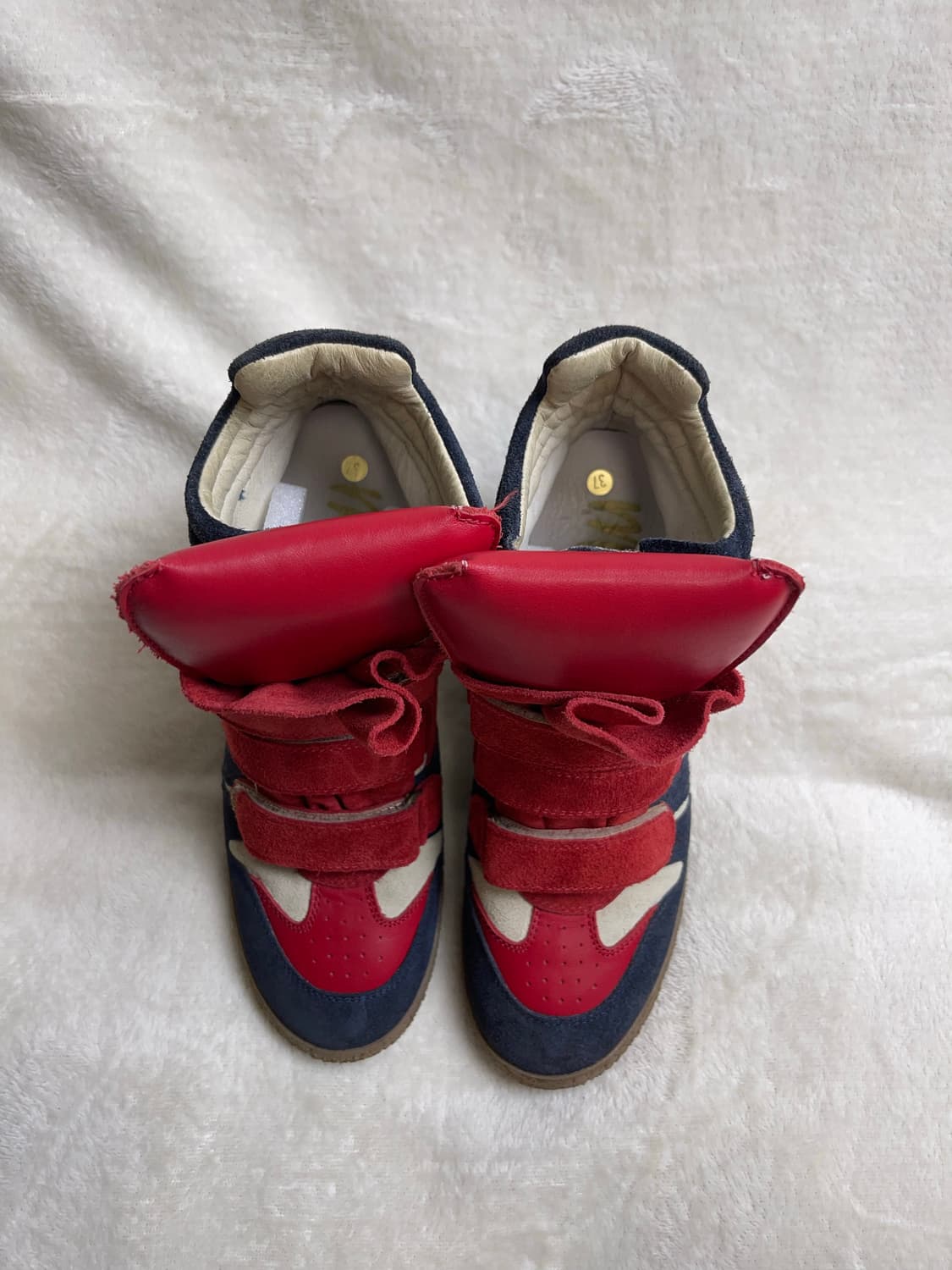 [37] 미모사 하이탑 웨지 스니커즈 || 240 이자벨마랑ST 상품이미지3